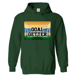 Goal Getter Football Lovers Graphic Hoodie in Kids and Adults Hoodie